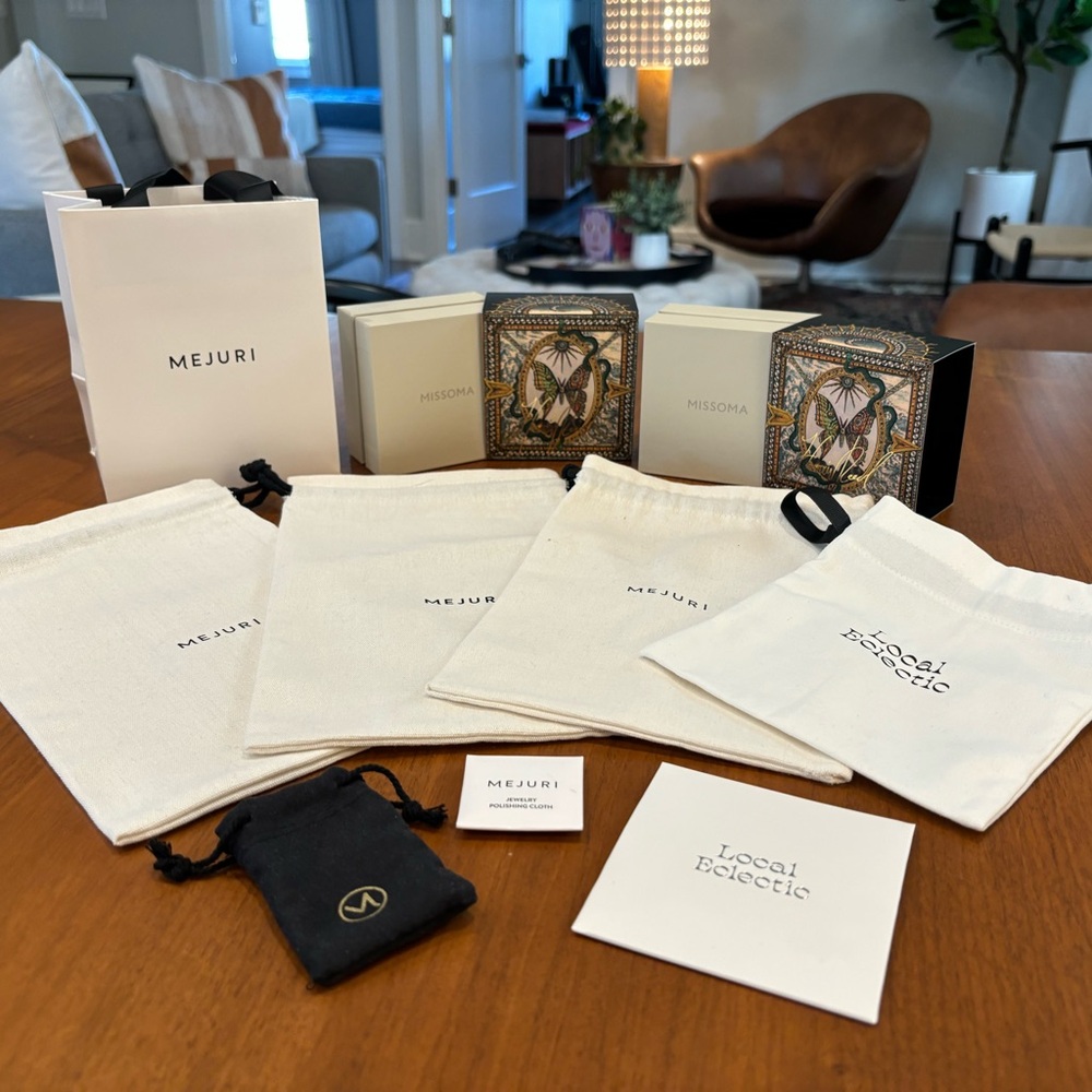 HUGE Fine Jewelery Box/Bag/Pouch Packaging Collection